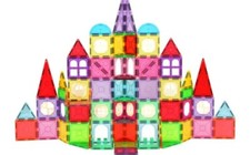 Creativity and Educational Building 3D Magnet Toys 80 pieces