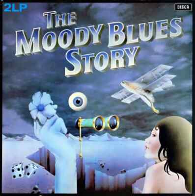 2xLP The Moody Blues The Moody Blues Story GATEFOLD SLEEVE NEAR MINT Decca