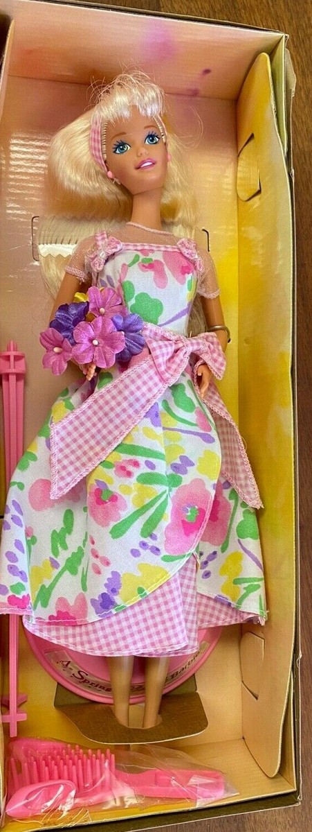 Broche à Breloques Avon Barbie 1996 - Dorée, Neuve Avec étiquettes (NOS)