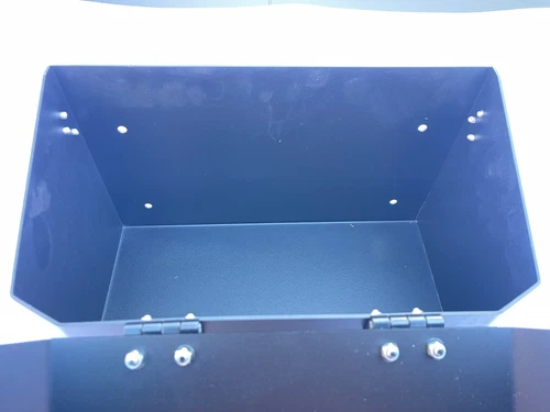 380Widex200Depthx500Hmm Black Kangaroo Aluminium Jerry Can Holder 3mm Flat Plate - Picture 14 of 16
