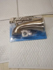 DANCO 10316 6" IN. DECORATIVE TUB SPOUT IN BRUSHED NICKEL