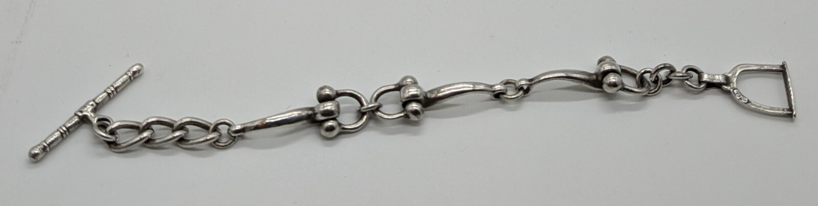Sterling Silver Stylish Dee Ring Snaffle Bits Bra… - image 4