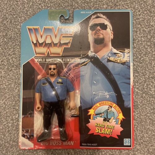 WWF Hasbro MOC Big Boss Man...