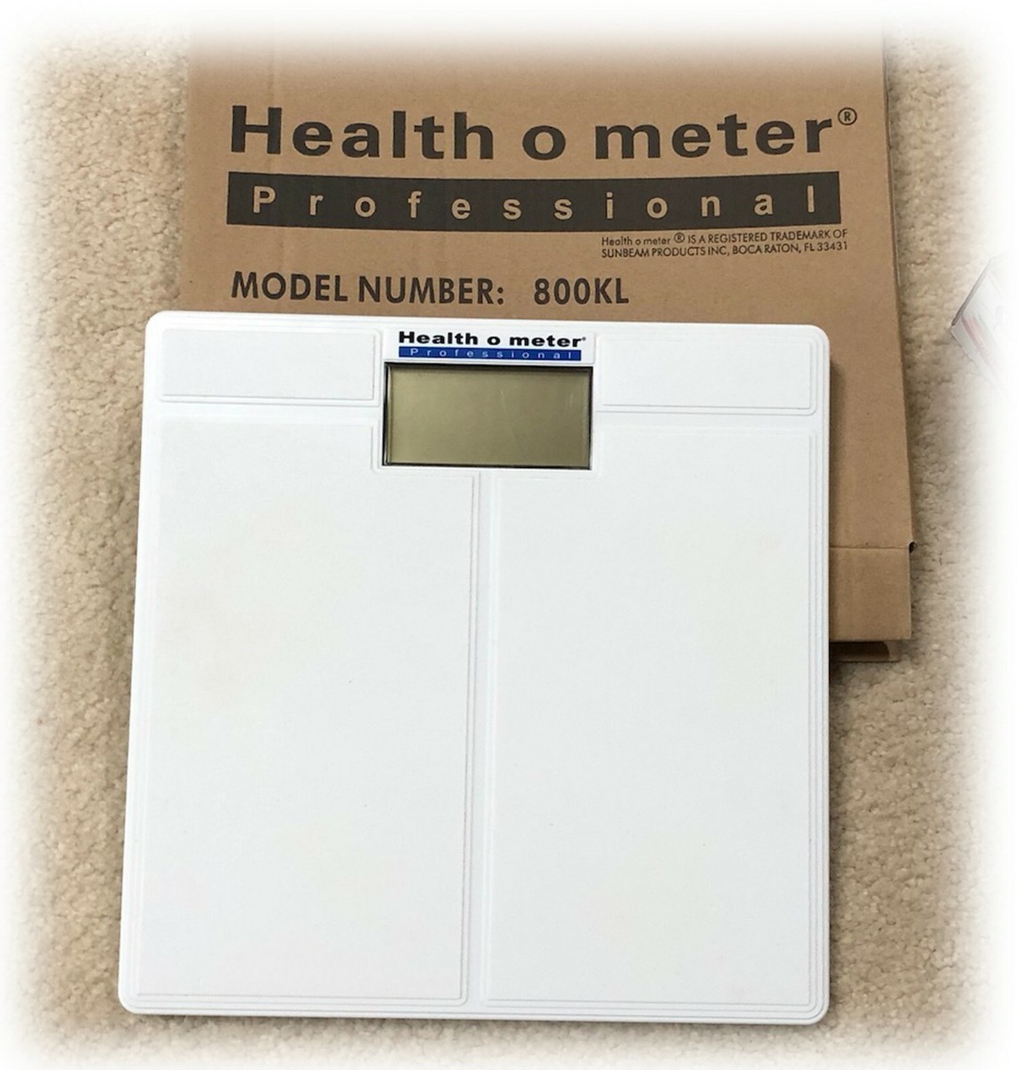 Health o Meter 800KL Digital Bathroom Weight Scale1.5 in