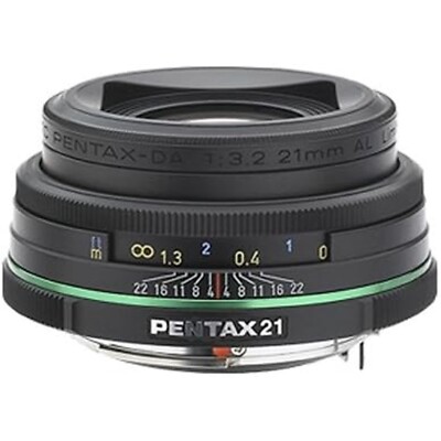 Pentax DA 21mm F/3.2 AL Limited Lens w/Case, USED VERY GOOD, FREE