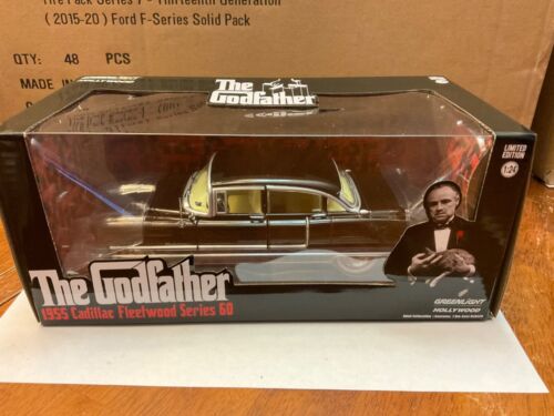 Greenlight 1:24  1/24 diecast Hollywood The Godfather 1955 Cadillac Fleetwood - Picture 1 of 1