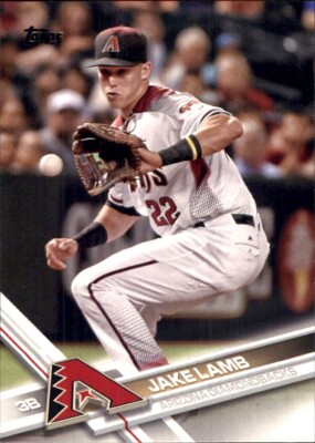 2017 Topps #331 Jake Lamb arizona diamondbacks