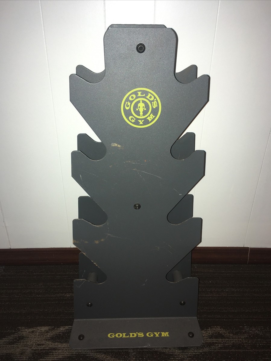 gold's gym dumbbell Rack holder Storage | eBay