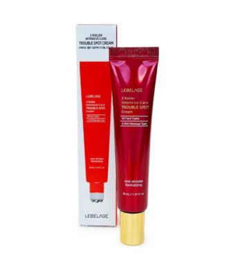 LEBELAGE 3 Roller Intensive Care Trouble Stop Cream 30ml