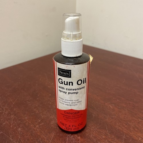 Vintage Sears Roebuck and Co. Gun Oil Bottle 4 oz. eBay
