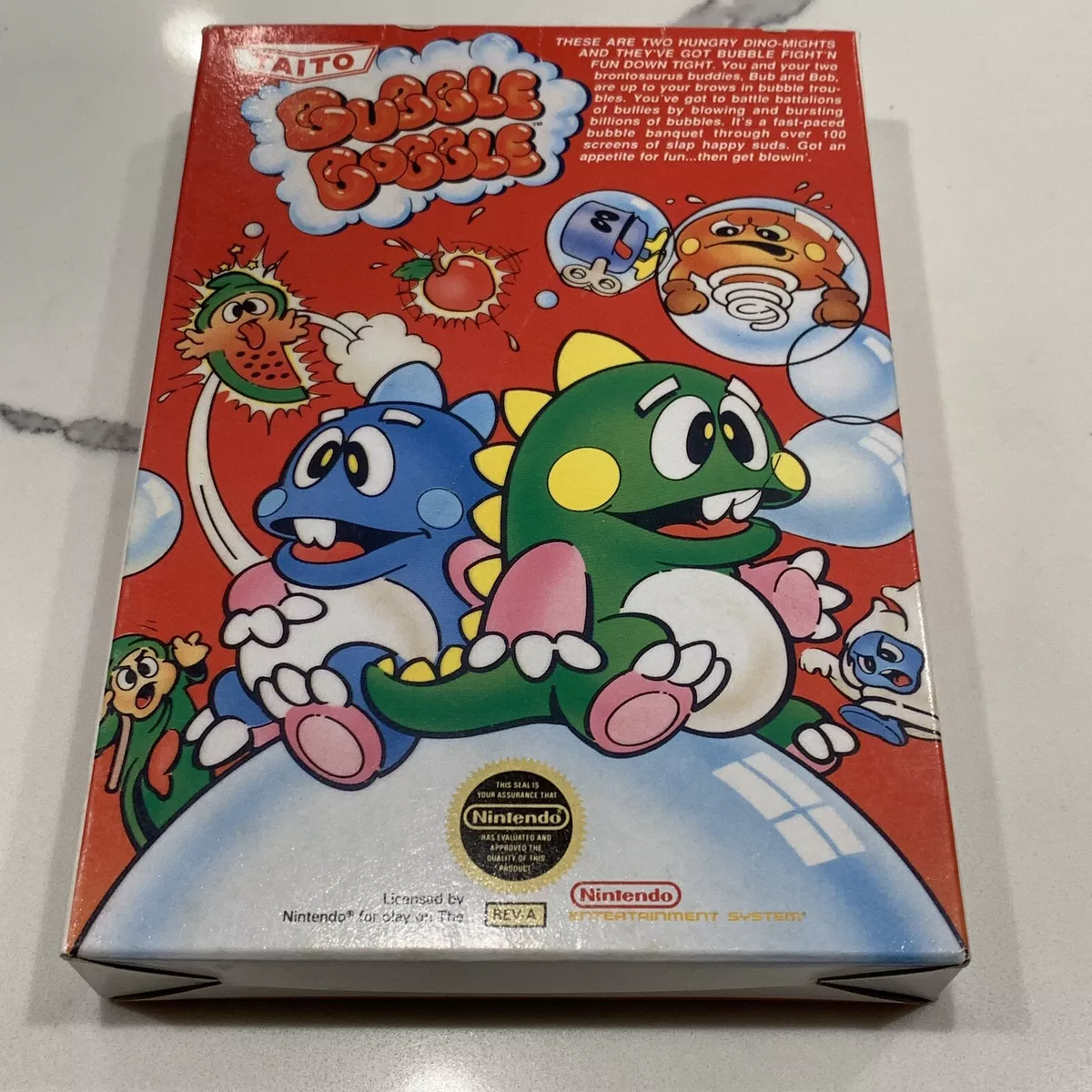 Bubble Bobble (Taito, 1988) - Bojogá