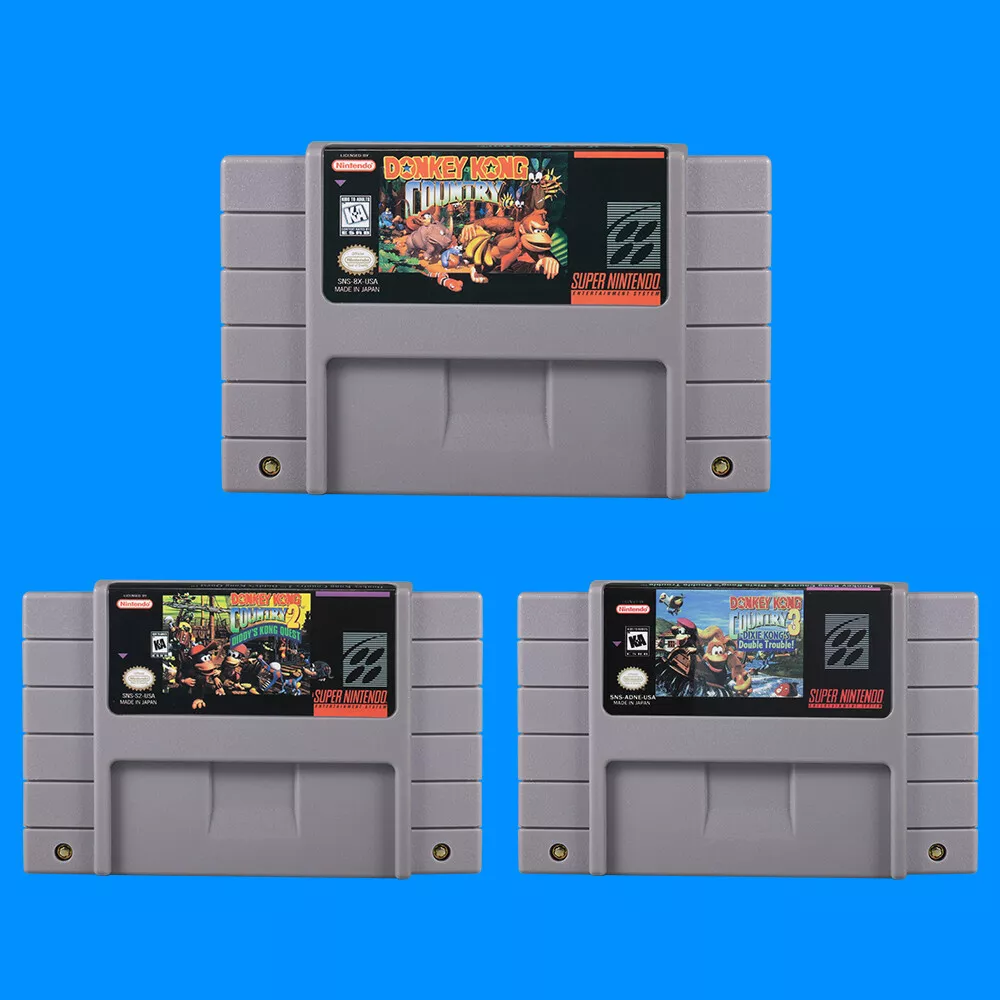 Donkey Kong Country - Super Nintendo 