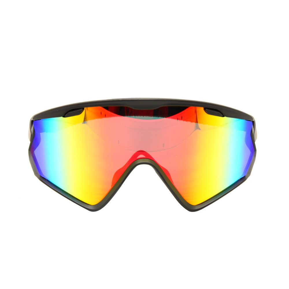 orange cycling glasses