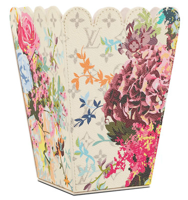 Louis Vuitton LV Flower Popcorn Basket Bucket Box Canvas Multicolor Monogram