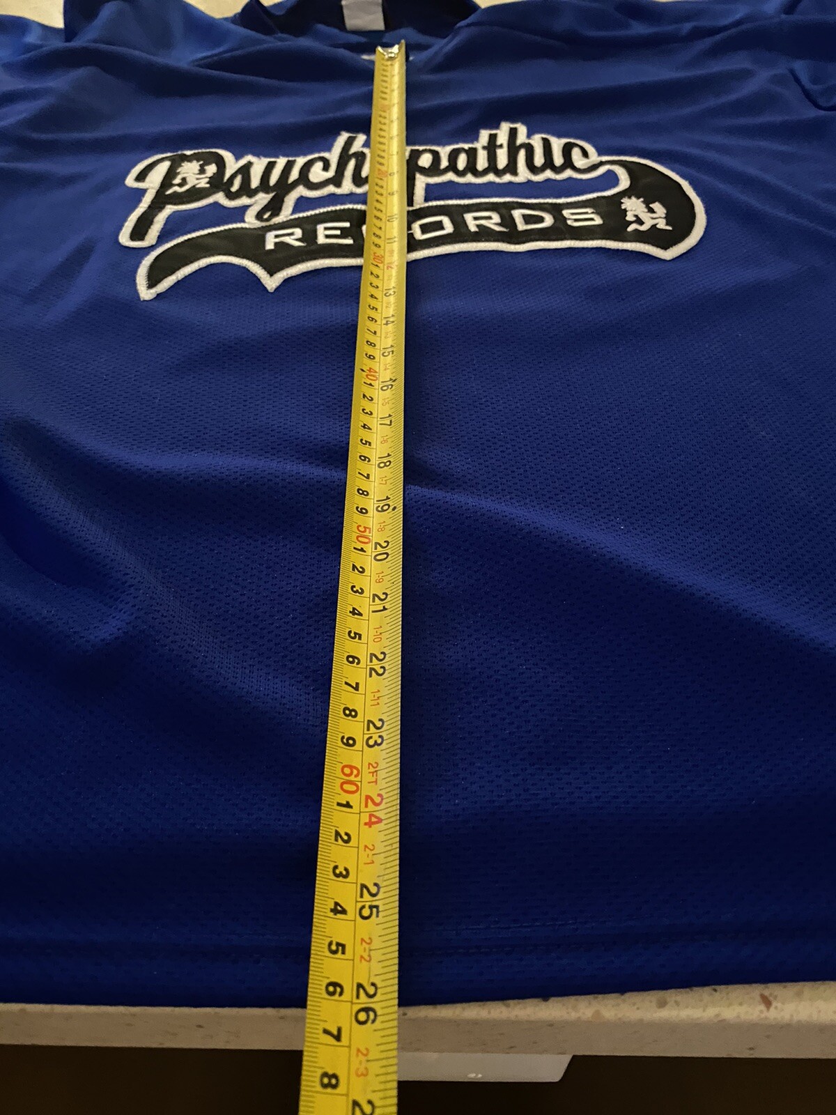 Psychotic Records ICP INSANE CLOWN POSSE hockey Jersey XL  Inaugural Year 91 image 6