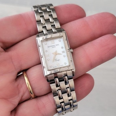 Raymond Weil Women s Watch Tango Mother-of-Pearl Sapphire Crystal Model 5971