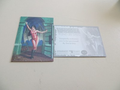 2011 BREYGENT VAMPIRELLA LENTICULAR 3-D CARD VL-3, DAVID DAY