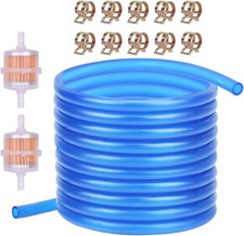 3/16 Fuel Line 10 Feet for ATV Go Kart Mini Bike Lawn Mower Small Engine Blue