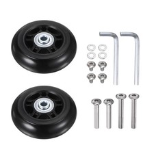 70 x 24 mm Ersatzrad-Sets f&uuml;r Gep&auml;ckr&auml;der Ersatzteile Geeignet f&uuml;r Rollst&uuml;hle