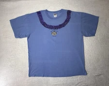 Merrie Monarch 47th Annual Festival 2010 Shirt Size XL Blue Short Sleeve Tee