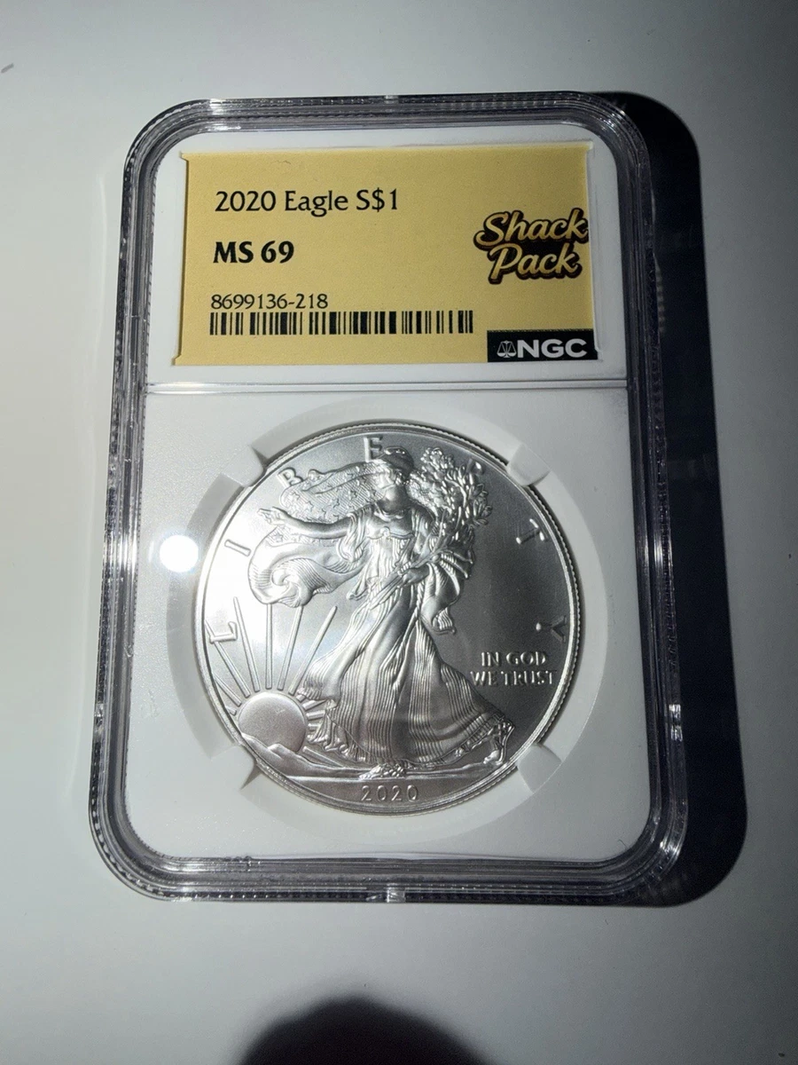 American Eagle MS 69 Graded 2020 Silver Bullion Coins for sale | eBay