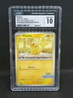Pokémon Pikachu 214 Black Star Promo CGC 10 Illustration Contest 2024 Holo 60 HP