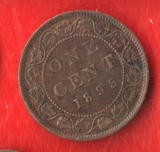 CANADA 1 CENT 1893