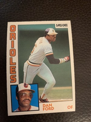 1984 O-Pee-Chee Dan Ford Baltimore Orioles #349