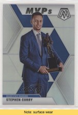 2019-20 Panini Mosaic MVPs Silver Prizm Stephen Curry #299 READ hs9