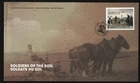 CANADA FIRST DAY COVER FDC3463, SOLDIERS OF THE SOIL, ISSUED 10-28-2024
