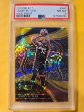 2023-24 Panini Select - Courtside Jimmy Butler #240 Gold Prizm /10