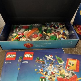 LEGO Christmas Build Up (40222) 2016 Holiday Set - 1 Open 1 Sealed Both New 100%
