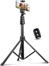 Aureday 62" Phone Tripod  Accessory Kit - Camera/Cell Phone Stand w/Remote