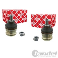 2X febi bilstein Traggelenke Vorne Beidseitig Passend FÜR Hyundai Atos
