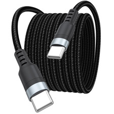 12 ft USB C to USB C Cable Fast Charging 60W Long Nylon Braided Data Transfer