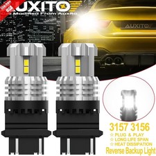 Auxito 3157 3057 Led Backup Reverse Lamp Light Bright White 6500k Bulbs 1-6 Pair