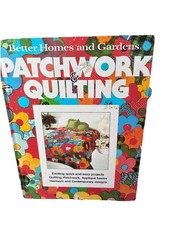 Better Homes and Gardens Patchwork  Quilting 1977 Patterns for easy projects.