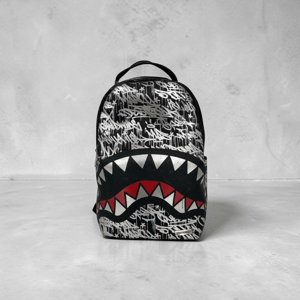 バッグ Spray Ground Back pack x2 Sprayground CHROME CRUSHER BACKPACK (DLXV) Sold Out Limited