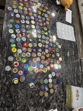 Lot Of Over 150 Vintage 90s Pogs Collection