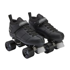 Speed Quad Roller Skates for Beginners - Indoor/Outdoor 62mm Wheels, Agility