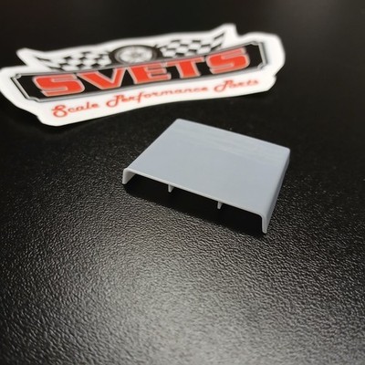 Vintage MoPar HEMI Hood Scoop 3D Resin - Custom Model - 1/24, 1/25