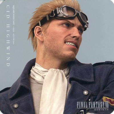 Final Fantasy VII Rebirth Square Enix Cid Highwind Original