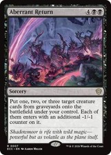 Aberrant Return - Light Play MTG Commander: Lorwyn Eclipsed