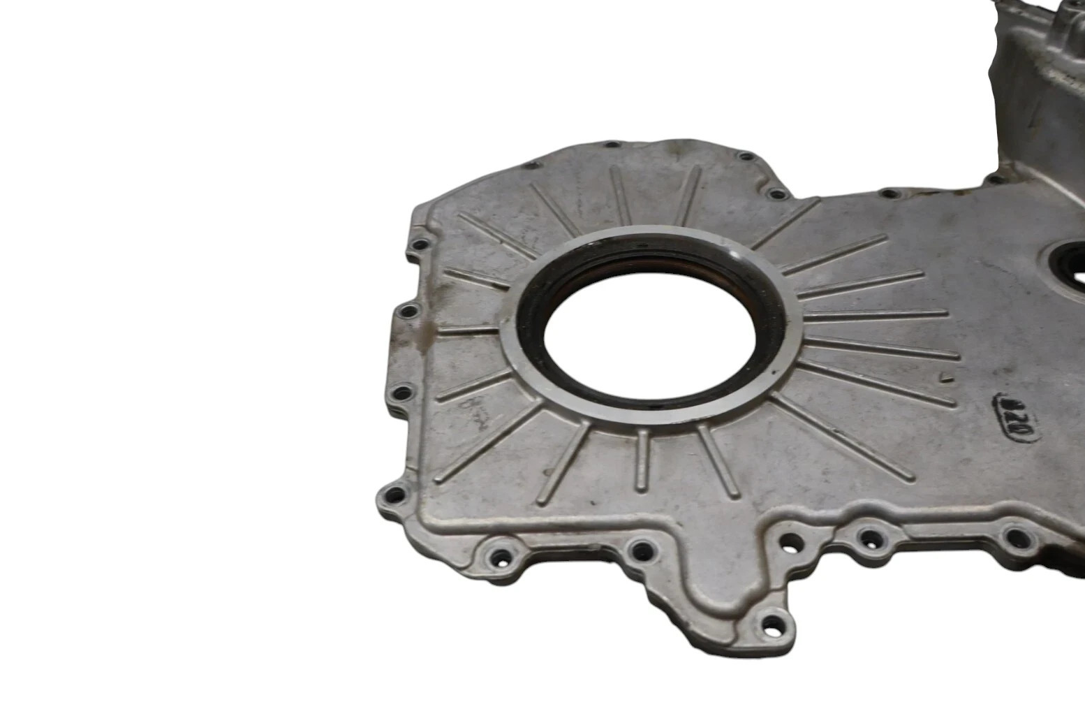2006 Bentley Continental Flying Spur Rear Center Lower Crank Cover 07D103178 Oem