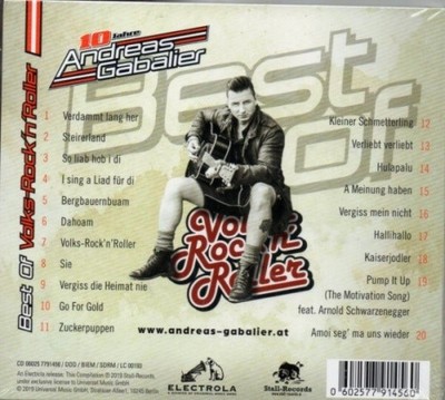 Andreas Gabalier - Best Of Volks-Rock n Roller - Digipack - CD - Neu / OVP