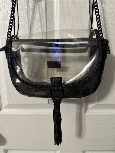 Purseption x Living with Landyn Clear Purse Bag Crossbody Game day, Concerts