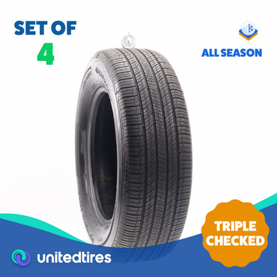 Set of (4) Used 235/65R17 Hankook Dynapro HP2 104H - 6.5-7.5/32