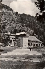 RPPC Hotel Sport Poiana Brasov Romania vintage postcard r608