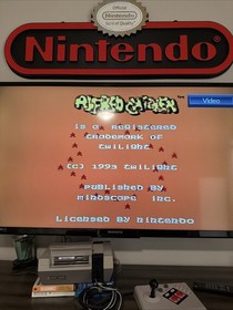Alfred Chicken Nintendo Entertainment System NES Complete CIB +Protective Case