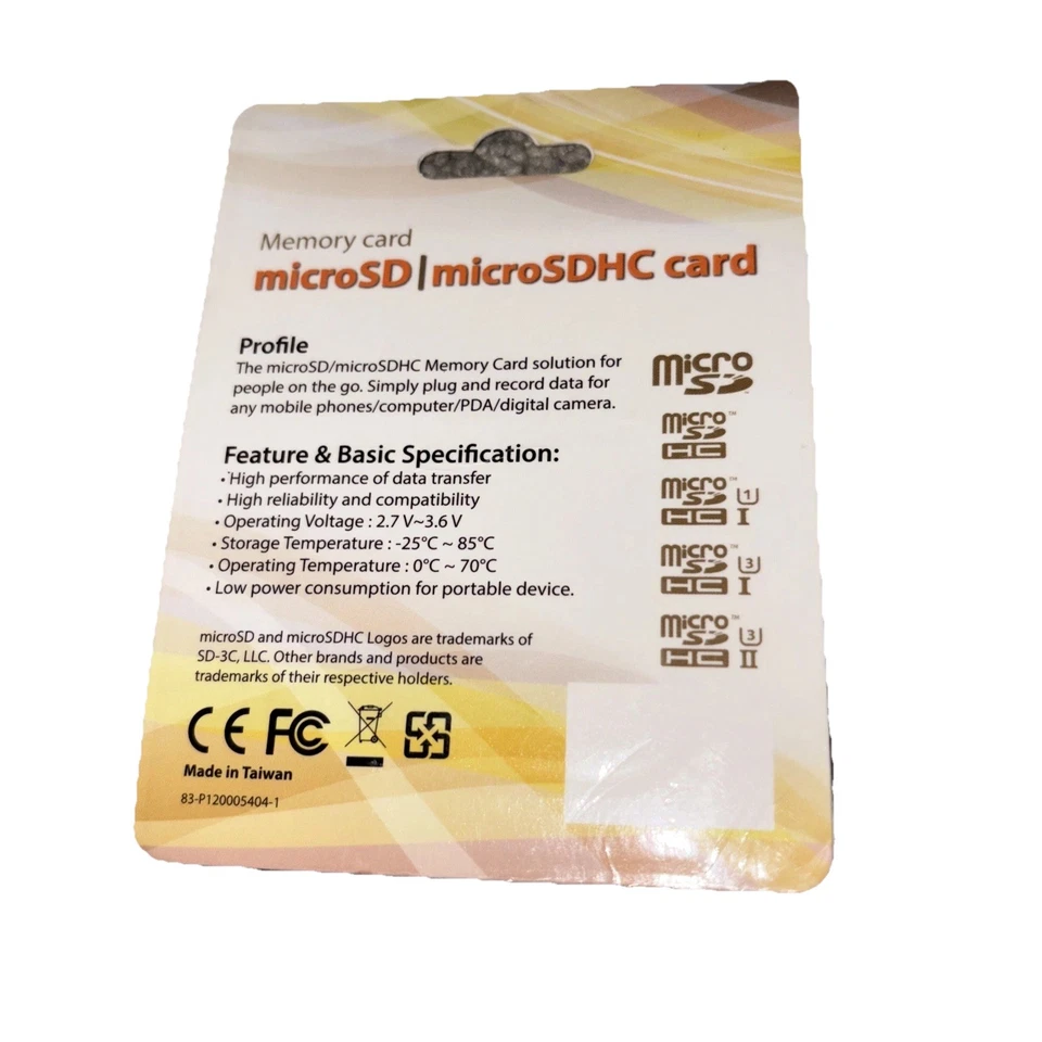 8GB High Speed ​​Micro SD SDXC Class 10 Micro SD Card with Adapter & Case - Image 3 of 3